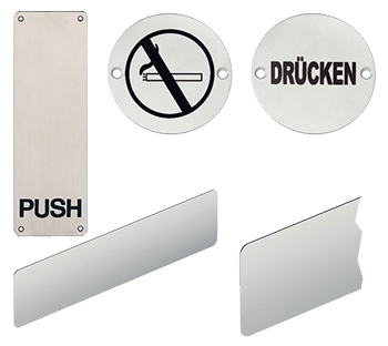 Pllaka & simbole për dyer