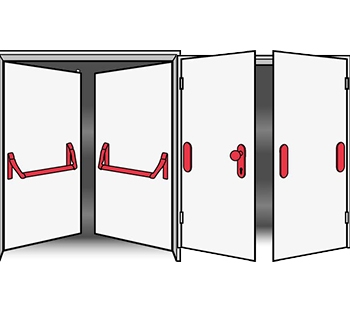 Paisje për dyer anti-panik